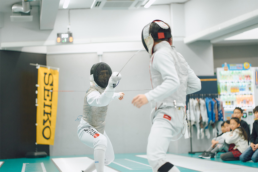 写真　飯村選手と橋本雄偉選手